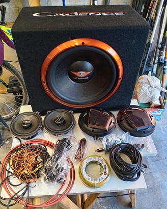 Subwoofer e casse Hertz