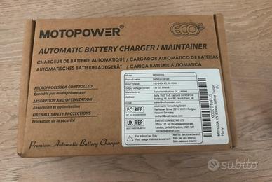 Caricabatteria automatico Motopower