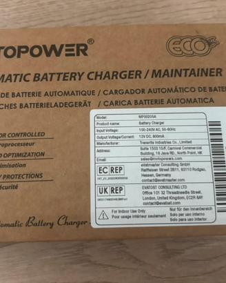 Caricabatteria automatico Motopower