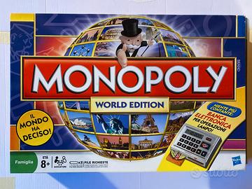 Gioco in scatola Monopoly world edition - Collezionismo In vendita a Novara