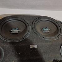 subwoofer e amplificatore 