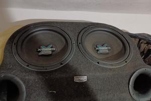 subwoofer e amplificatore 