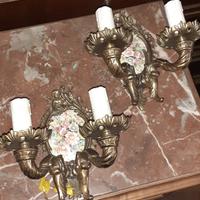 coppia applique in  Bronzo 