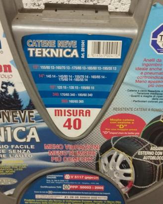 Catene da neve