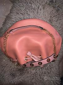 Borsa mano/tracolla rosa pallido