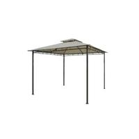 Gazebo acciaio Haiti mt 3×3