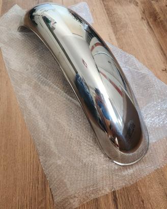 parafango moto custom cromato universale