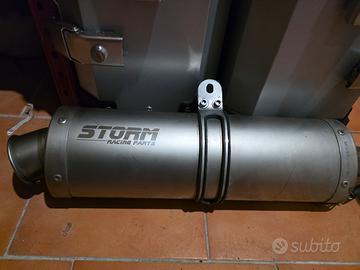 Scarico Storm By Mivv Oval Per Benelli Trk 502 S