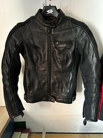 Giacca di pelle donna Spyke Stripe gp tg42