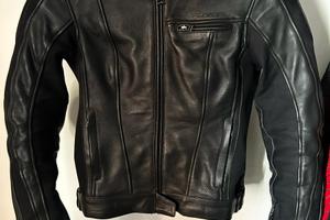 Giacca di pelle donna Spyke Stripe gp tg42