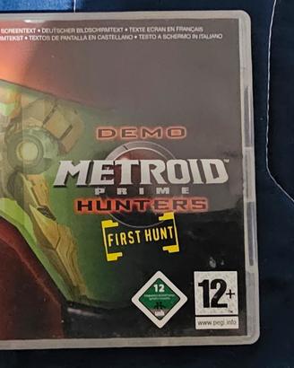 Demo Metroid Prime Hunters boxato
