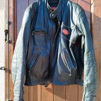 Giubbotto Moto uomo in vera pelle 