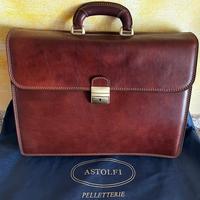 Borsa da lavoro in cuoio ASTOLFI pelletterie