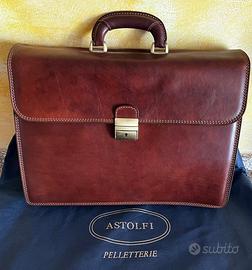 Borsa da lavoro in cuoio ASTOLFI pelletterie