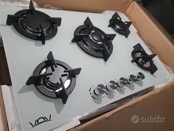 VETROCERAMICA BIANCO 75 CM DOPPIAGHISA VOV

