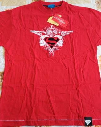 T-shirt Superman nuova taglia L