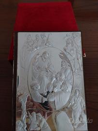 Vangelo con stampa in argento