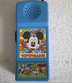 Walkie Talkie Topolino vintage anni 90 Topowalkie
