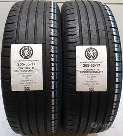 2 GOMME 205 55 17 CONTINENTAL A60239