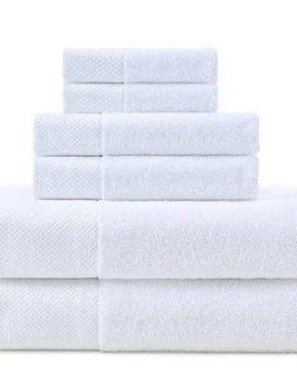 SET 6 PEZZI ASCIUGAMANI 100% COTONE