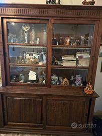 Credenza piattaia cristallizzata