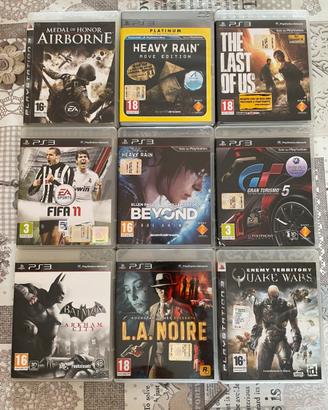 Set giochi PS3