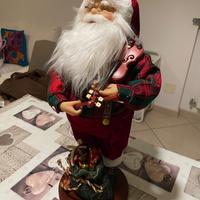 Babbo Natale pupazzo canta e balla