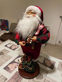 Babbo Natale pupazzo canta e balla