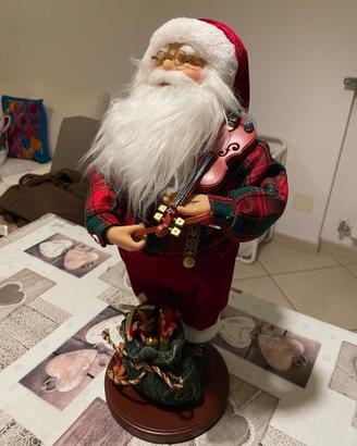 Babbo Natale pupazzo canta e balla