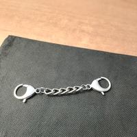 Portachiavi doppio moschettone