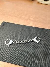 Portachiavi doppio moschettone