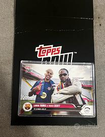 Carta topps now lamine yamal & travis scott
