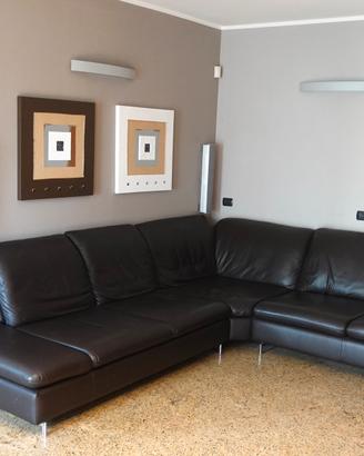 SVENDITA Divano in pelle di pregio