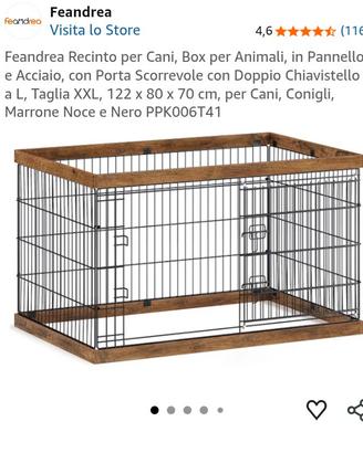Recinto per cane
