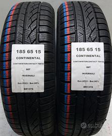 2 GOMME 185 65 15 CONTINENTAL BR1379