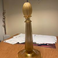 Lampada da tavolo abat jour murano Barovier e Toso