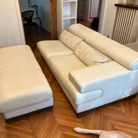 Divano in pelle primofiore