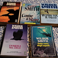 N. 5 Romanzi di Wilbur Smith