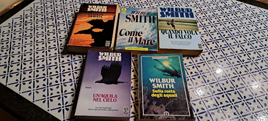 N. 5 Romanzi di Wilbur Smith