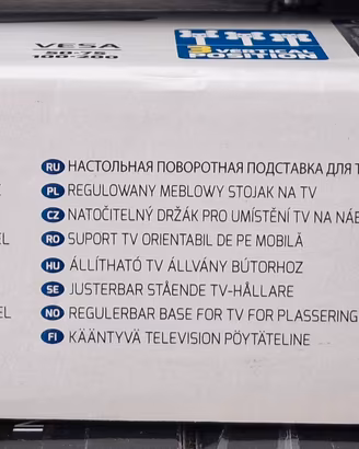 supporto TV da mobile orientabile Meliconi 
