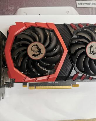 MSI GeForce GTX 1050 Gaming X 2G Scheda grafica