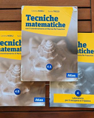 Libro "Tecniche Matematiche" vol.4+4A+4B