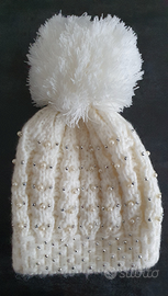 Cappello bianco donna