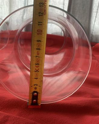 2 Vasi in vetro soffiato.