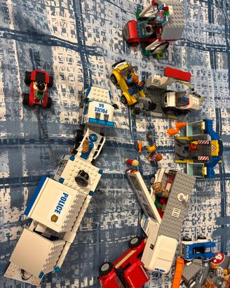 Lego 60139+60182+60232 COMPLETI PREZZO TRATTABILE