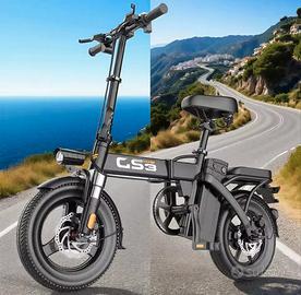 bicicletta elettrica pieghevole come nuova