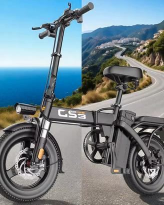 bicicletta elettrica pieghevole come nuova