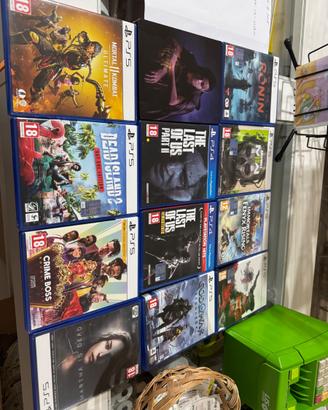 Lotto 10 giochi PS5/PS4 – originali