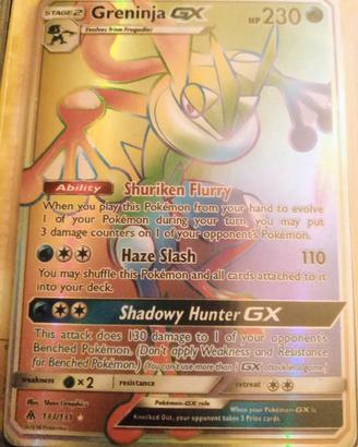 CARTA Pokemon ultra rara 