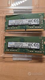 Sodimm Samsung Ddr4 3200 16gb 2x8gb